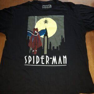 Marvel Spider-Man upside down shirt